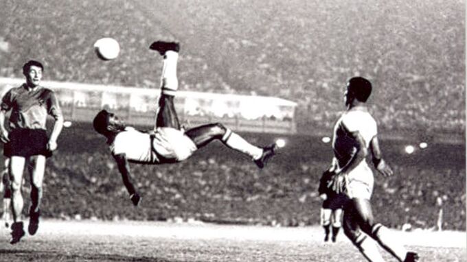O instante sublime, perfeito, Pelé.
